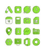 Lime - icon pack स्क्रीनशॉट 1