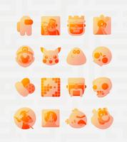 Mikan Orange - Icon Pack capture d'écran 3