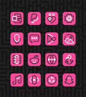 Linios Pink - Icon Pack স্ক্রিনশট 2
