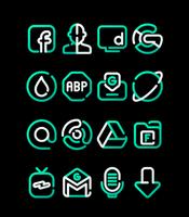 ToscaLine - Turqoise Icon Pack capture d'écran 1