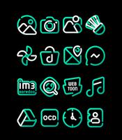 ToscaLine - Turqoise Icon Pack تصوير الشاشة 2