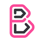 Lineblack - Pink icon Pack icône