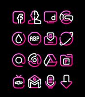 BlossomLine - Pink Icon Pack تصوير الشاشة 1