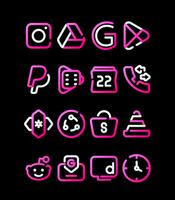 BlossomLine - Pink Icon Pack اسکرین شاٹ 3