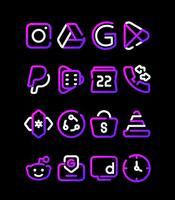 GrapeLine - Purple Icon Pack capture d'écran 3