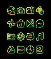 Sun Flower - Line Icon Pack স্ক্রিনশট 2