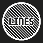 Lines Circle - White Icon Pack icon