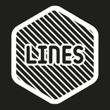 Lines Hexa - White Icon Pack