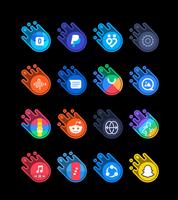 Meteoroid - Icon Pack screenshot 2