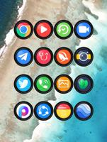 Minka Dark - Icon Pack 截图 1