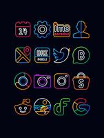 Nambula - Lines Icon Pack Affiche