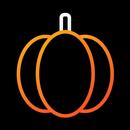 PumpkinLine Orange - Icon Pack APK
