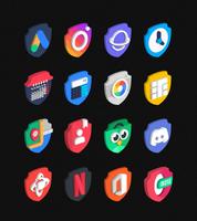 3D Shield - Icon Pack screenshot 1