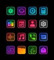 Square Clear - Icon Pack โปสเตอร์