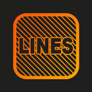 APK Lines Square - Neon icon Pack