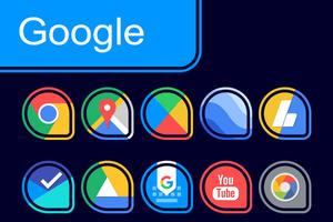 Pixel Ring Drop - Icon Pack Affiche
