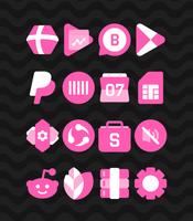 برنامه‌نما Pink - Icon Pack عکس از صفحه