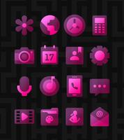 Sakura Pink - Icon Pack Plakat