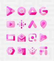 Sakura Pink - Icon Pack Screenshot 1