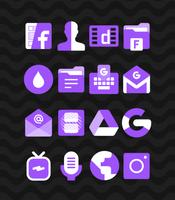 Purple - Icon Pack 截圖 1