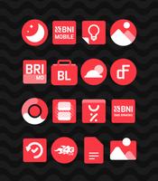 Red - Icon Pack Affiche