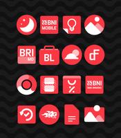 Red - Icon Pack poster