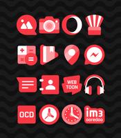 Red - Icon Pack screenshot 2
