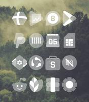 Transparent White - Icon Pack screenshot 3