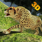 Wild Cheetah Attack Game icône