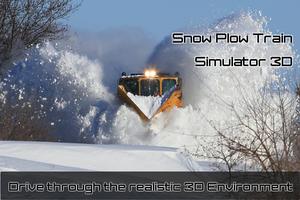Snow Plowing Train 3D capture d'écran 1