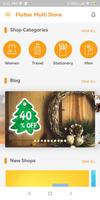 Flutter Multi-Store Poster