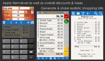 Shopping List Grocery & Budget screenshot 1