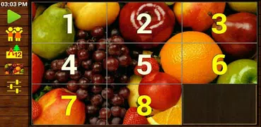 Slide Puzzle : Sliding Numbers