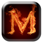 M Letters Wallpaper HD icon