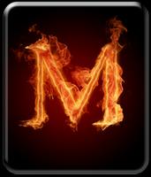 M 편지 바탕 화면 HD 포스터