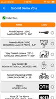 Demo Elections India - 2019 captura de pantalla 2