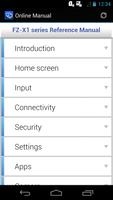 Online Manual for FZ-X1(NA) โปสเตอร์