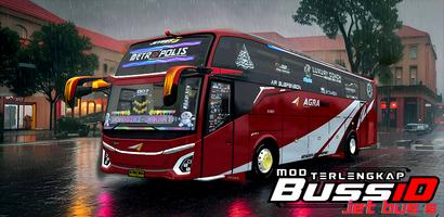 Mod Bussid Jetbus 5 Lengkap poster