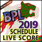 BPL 2019 Live and Squad ไอคอน