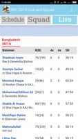 BPL 2019 Live and Squad captura de pantalla 2