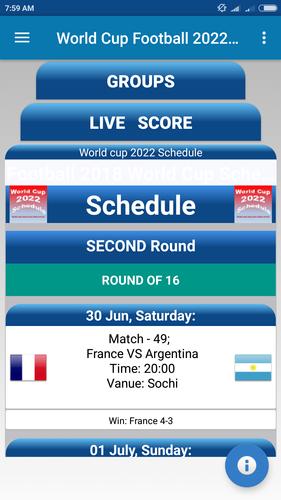World Cup 2022 Schedule Pst