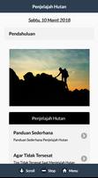 Poster Panduan Pendaki Gunung