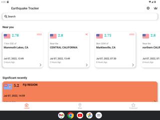 Earthquake Tracker capture d'écran 8