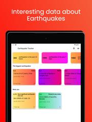 Earthquake Tracker capture d'écran 12