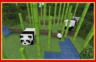 Panda Bear - Creatures mod for Minecraft Poster