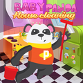 Baby Panda House Cleaning