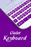 Flash Fast Violet Keyboard Theme - Input Method 海报