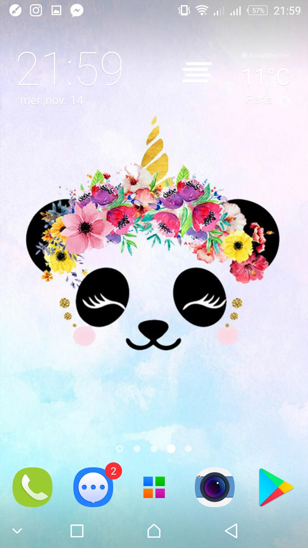  Panda  unicorn  wallpapers  Cute Backgrounds  for Android 