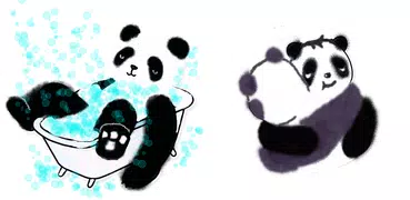 Baby Bobby Panda Stickers