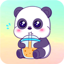 Panda Mignonne  fonds d'écran APK